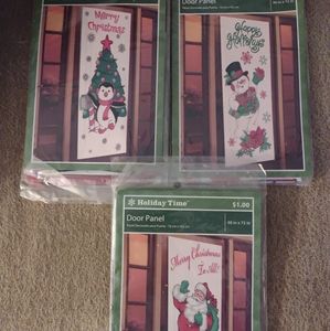 Variety holiday door wraps! Xmas early! $1 each
